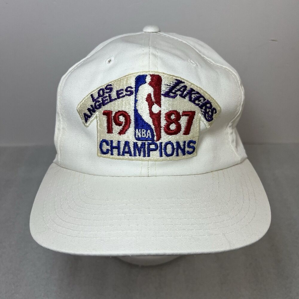 Vintage 1987 LA Lakers NBA Champions Snapback Hat Sports Specialties The Twill